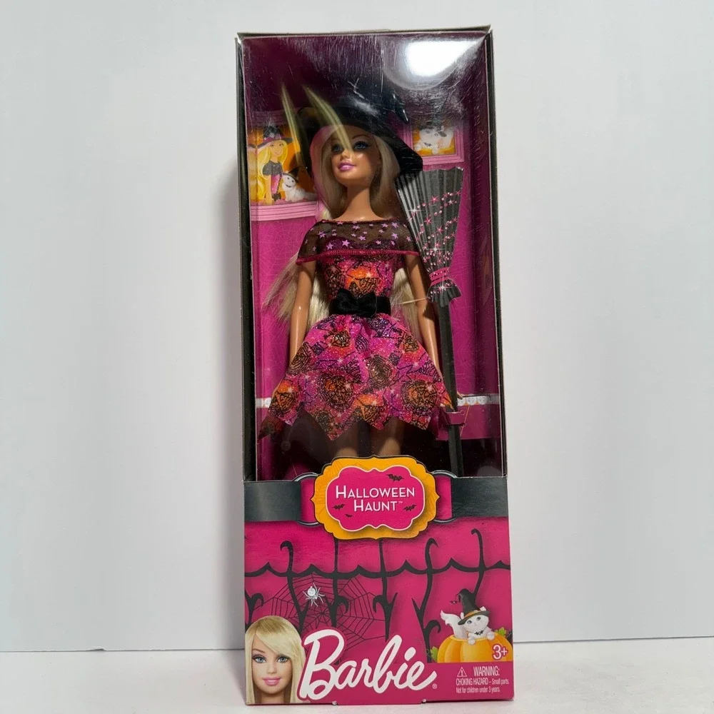 Barbie Halloween Haunt Pink Witch Doll